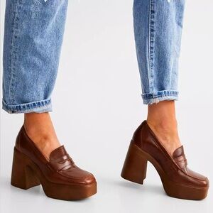 Free People Platform Loafers